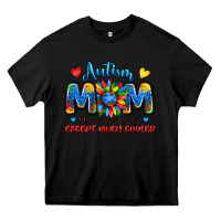 Black autism mom like a normal mom except much cooler Heavy Core Tee - JahusDesignShop
