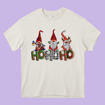 Ho Ho. Ho Gnomes Heavy Core Tee Designed By Barkaloodesign
