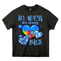 Asphalt in april we wear blue Heavy Core Tee - JahusDesignShop