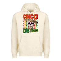 Tofu cinco de mayo with skull Premium Hoodie - CowGirlArtShop