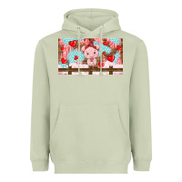 Matcha cute pig Heavyweight Hoodie - TumblerDesignByShophia