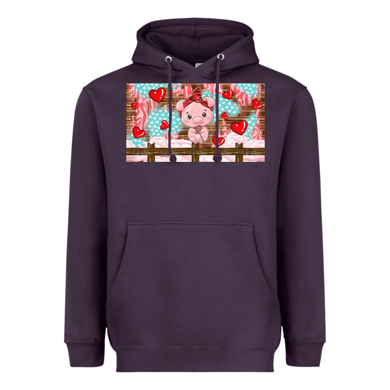 Cute Pig Heavyweight Hoodie by TumblerDesignByShophia | Teevron