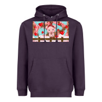Plum cute pig Heavyweight Hoodie - TumblerDesignByShophia