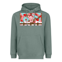 Sage cute pig Heavyweight Hoodie - TumblerDesignByShophia