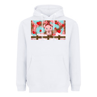 White cute pig Heavyweight Hoodie - TumblerDesignByShophia