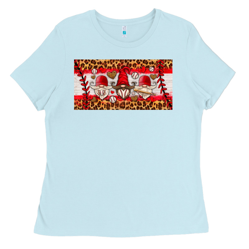Baseball Gnome License Plate Ladies Tee by HRA Design Shop | Teevron