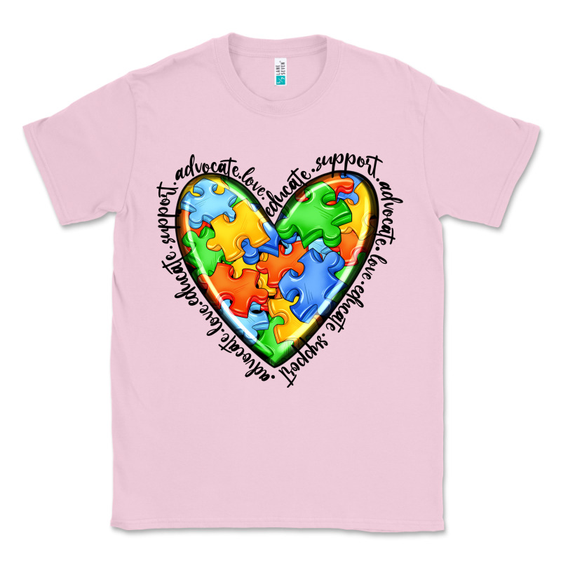 Autism Heart Classic Tee by JahusDesignShop | Teevron