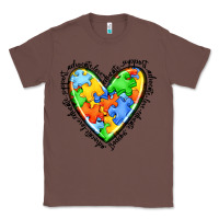 Chestnut autism heart Classic Tee - JahusDesignShop