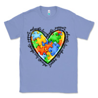 Colony Blue autism heart Classic Tee - JahusDesignShop