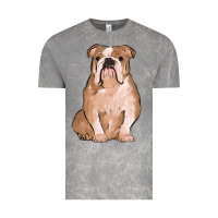 Cloud Rock bulldog Vintage Tee - MaliasSmallBusiness