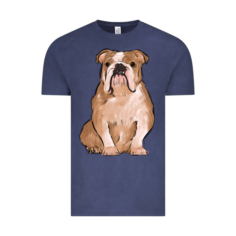 Bulldog Vintage Tee by MaliasSmallBusiness | Teevron