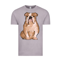 Vintage Zinc bulldog Vintage Tee - MaliasSmallBusiness