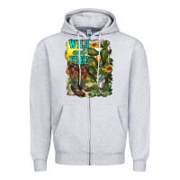 Heather Grey wild and free cowgirl boots Zipper Hoodie - RanaPortraitStore