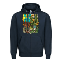 Navy wild and free cowgirl boots Zipper Hoodie - RanaPortraitStore