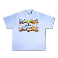 Grape Ice sisters on the loose Urban Heavy Tee - MaliasSmallBusiness