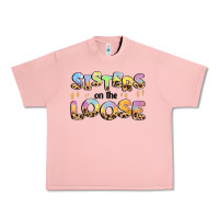 Salmon sisters on the loose Urban Heavy Tee - MaliasSmallBusiness