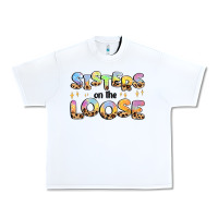 White sisters on the loose Urban Heavy Tee - MaliasSmallBusiness
