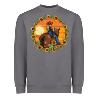 Cowgirl Sunflower Heavyweight Sweatshirt | Teevron