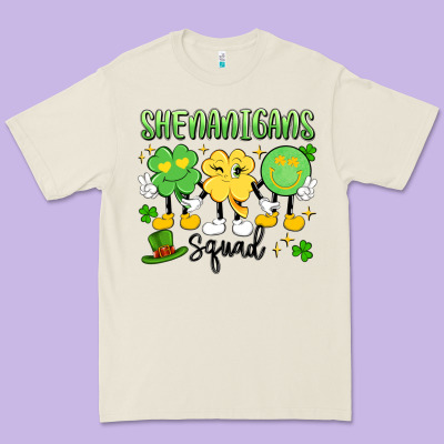 Shenanigans Squad Premium Tee Designed By Artiststas