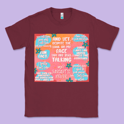 Sarcastic Quotes Classic Tee Designed By Maliassmallbusiness