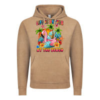 Vintage Coffee life is better at the beach Vintage Hoodie - MaliasSmallBusiness