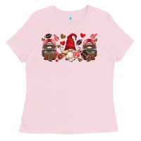 Bubblegum Pink american football gnome Ladies Tee - HRA Design Shop