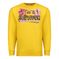 Lemon im a survivor cancer awareness Premium Sweatshirt - CowGirlArtShop