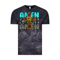 Cloud Black amen Vintage Tee - JahusDesignShop