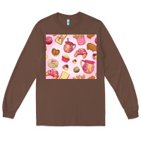 Chestnut mexican pan dulce Long Sleeve Tee - MaliasSmallBusiness