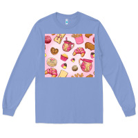 Colony Blue mexican pan dulce Long Sleeve Tee - MaliasSmallBusiness