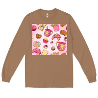Toasted Coconut mexican pan dulce Long Sleeve Tee - MaliasSmallBusiness