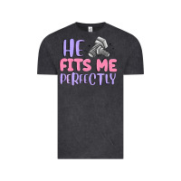 Vintage Black he fits me perfectly Vintage Tee - MaliasSmallBusiness
