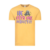 Vintage Mustard he fits me perfectly Vintage Tee - MaliasSmallBusiness