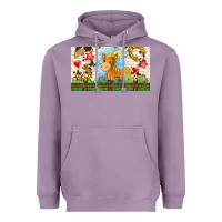 Lavender cute horse Heavyweight Hoodie - TumblerDesignByShophia