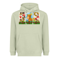 Matcha cute horse Heavyweight Hoodie - TumblerDesignByShophia
