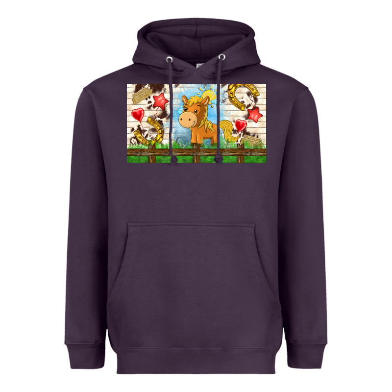 Cute Horse Heavyweight Hoodie by TumblerDesignByShophia | Teevron