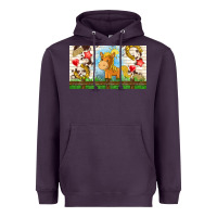 Plum cute horse Heavyweight Hoodie - TumblerDesignByShophia