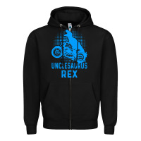 Black unclesaurus rex Zipper Hoodie - Bettercallsaul
