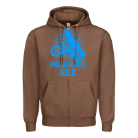 Chestnut unclesaurus rex Zipper Hoodie - Bettercallsaul