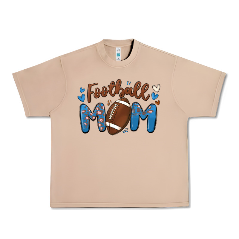 Football Mom Urban Heavy Tee by MaliasSmallBusiness | Teevron