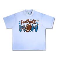 Grape Ice football mom Urban Heavy Tee - MaliasSmallBusiness