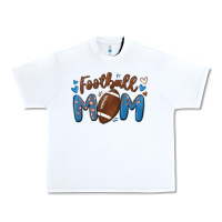 White football mom Urban Heavy Tee - MaliasSmallBusiness