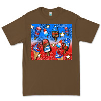 Cacao american popsicle and stars Premium Tee - AdoDesignShop