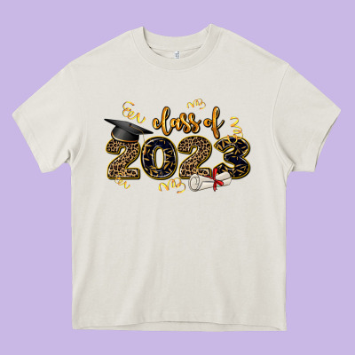Class Of 2023 Heavy Core Tee Designed By Adodesignshop