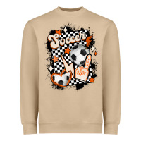 Mushroom vintage soccer Heavyweight Sweatshirt - MaliasSmallBusiness