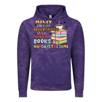 Cloud Purple money can't buy happiness but it can buy books Vintage Hoodie - MaliasSmallBusiness
