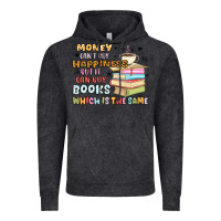 Vintage Black money can't buy happiness but it can buy books Vintage Hoodie - MaliasSmallBusiness