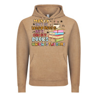 Vintage Coffee money can't buy happiness but it can buy books Vintage Hoodie - MaliasSmallBusiness