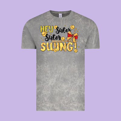 Softball Sister Vintage Tee Designed By Maliassmallbusiness