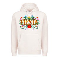 Pale Pink fiesta cinco de mayo Premium Hoodie - CowGirlArtShop